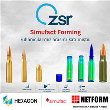 ZSR Patlayıcı Simufact Forming'i tercih etti.
